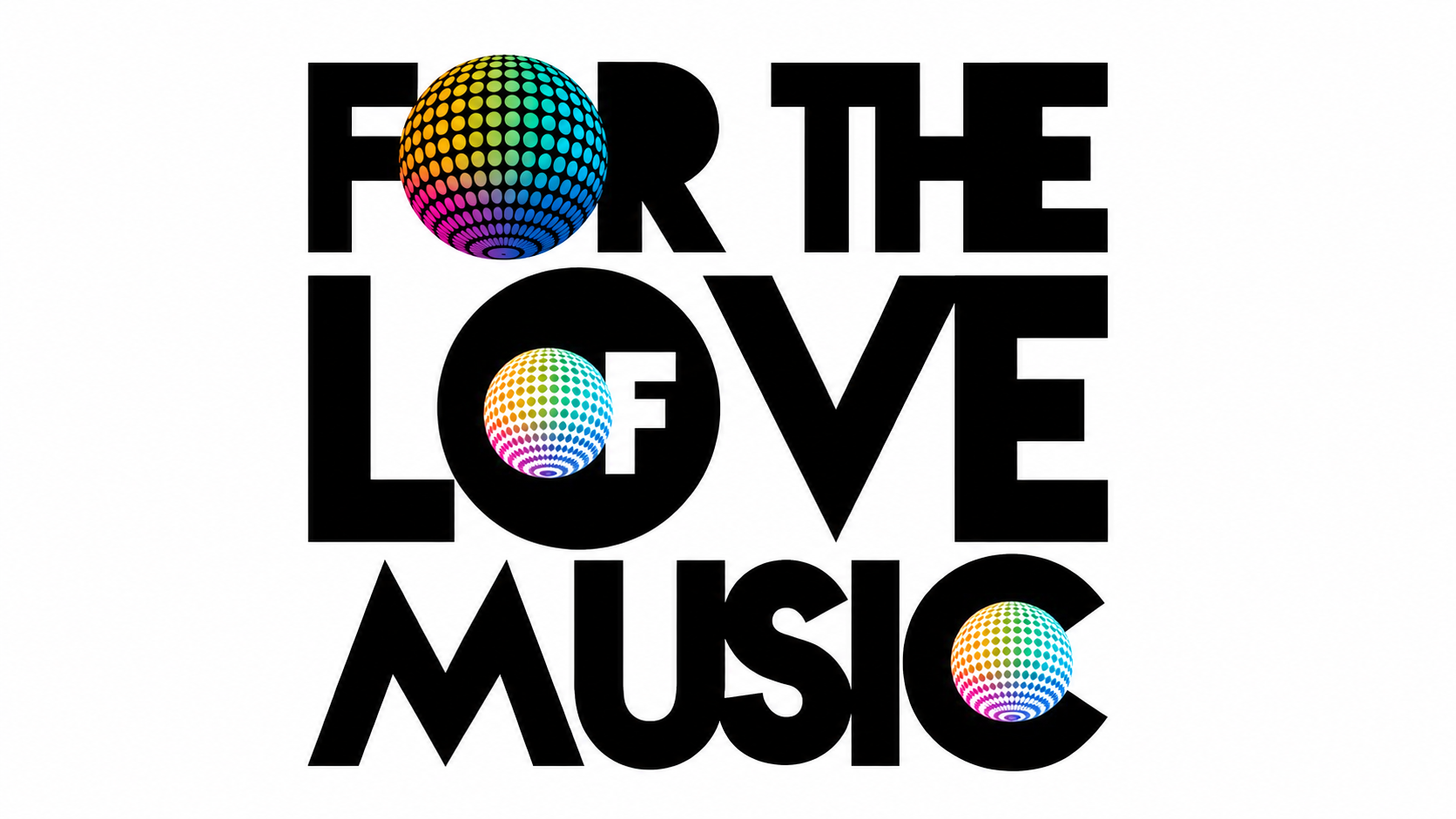 For The Love of Music — TV show title card