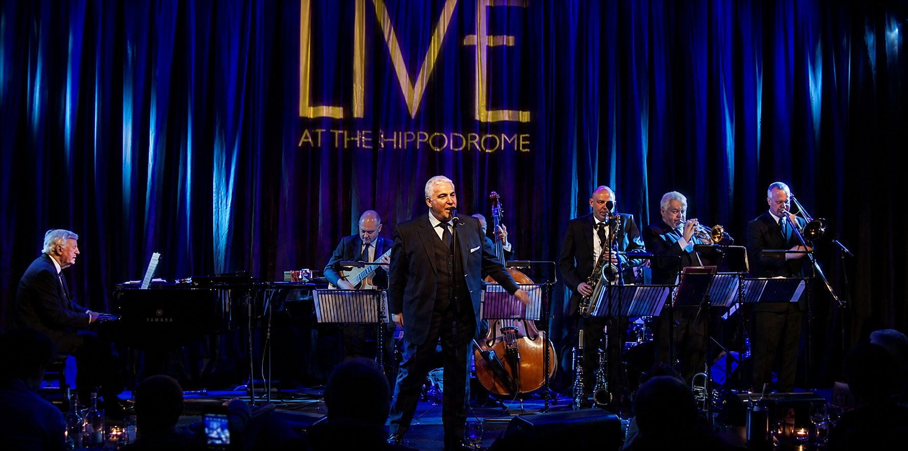 Mitch Winehouse performs live at the Hippodrome